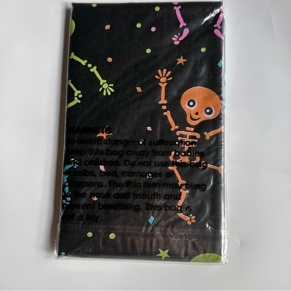 Target set of two Halloween Plastic Tableclothes
